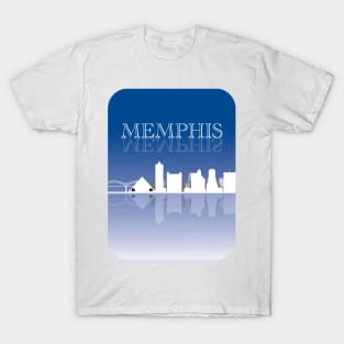 Memphis Skyline Circle T-Shirt